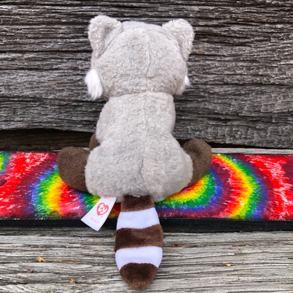 TY Beanie Babies Bandit raccoon plushie stuffed animal toy Plush - Picture 3 of 11